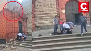Tragedia en Ayacucho: colapso en iglesia colonial deja un muerto y varios heridos