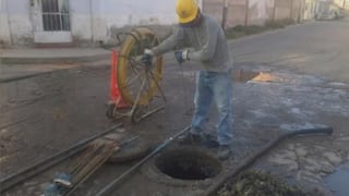 Piura: EPS Grau realiza limpieza en redes de alcantarillado del centro de Chulucanas