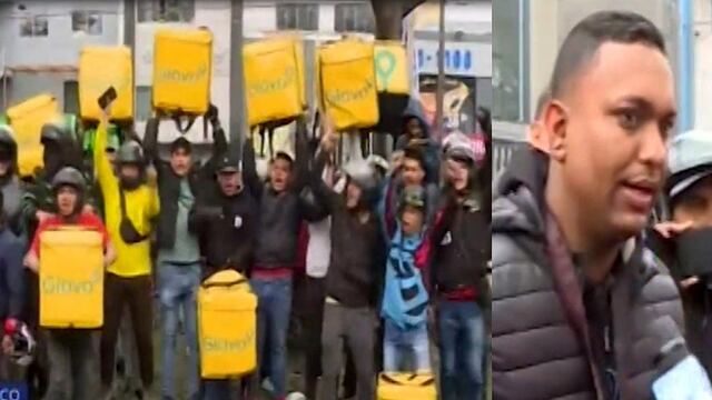 Repartidores de Glovo denuncian recorte en sus pagos: "Queremos consideración" (VIDEO)