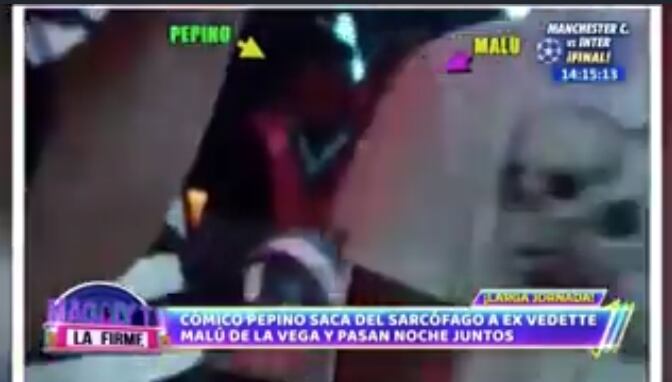 “Pepino fue ampayado con Malú de la Vega, el colágeno era él. Y Pepino, que yo sepa tiene pareja”, expresó Magaly Medina.