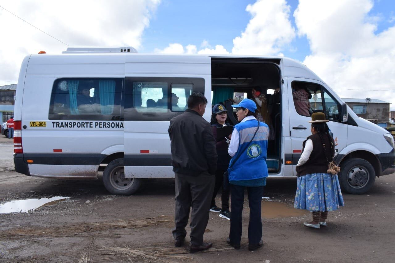 Intervenciones de control se hará en buses y unidades menores