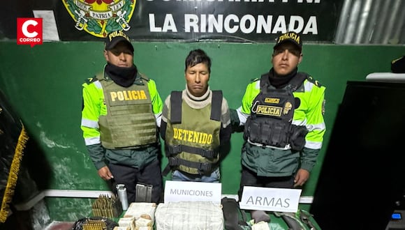 Durante el operativo “Amanecer Seguro” en La Rinconada, policías detuvieron a Demesio Trujillo Paye y confiscaron un arsenal de armas y municiones en su vivienda, continuando con las investigaciones.