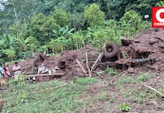 Tres muertos y una bebé desaparecida deja huaico en Chanchamayo