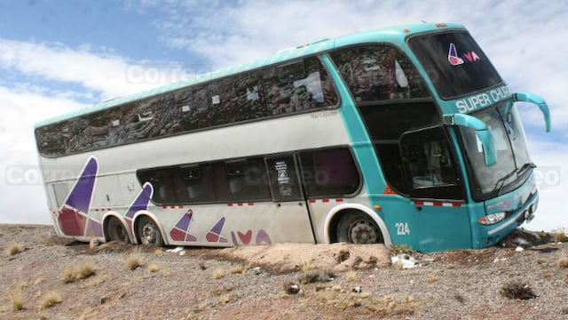 Arequipa: Con armas de fuego asaltan bus interprovincial