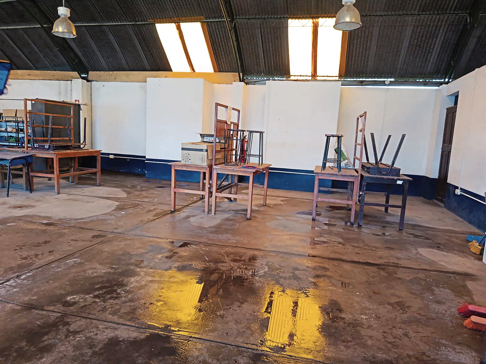 Daños por lluvias en colegios públicos de Arequipa. Foto: GEC.