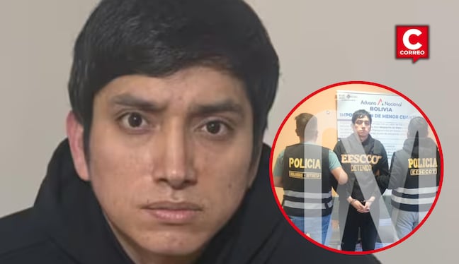 El cabecilla de Los Pulpos fue entregado a la Policía Nacional del Perú luego de que las autoridades bolivianas dispusieran su salida de ese país. FOTO: CANAL N