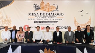Candidatos al Gobierno Regional La Libertad expusieron sus propuestas en mesa de diálogo