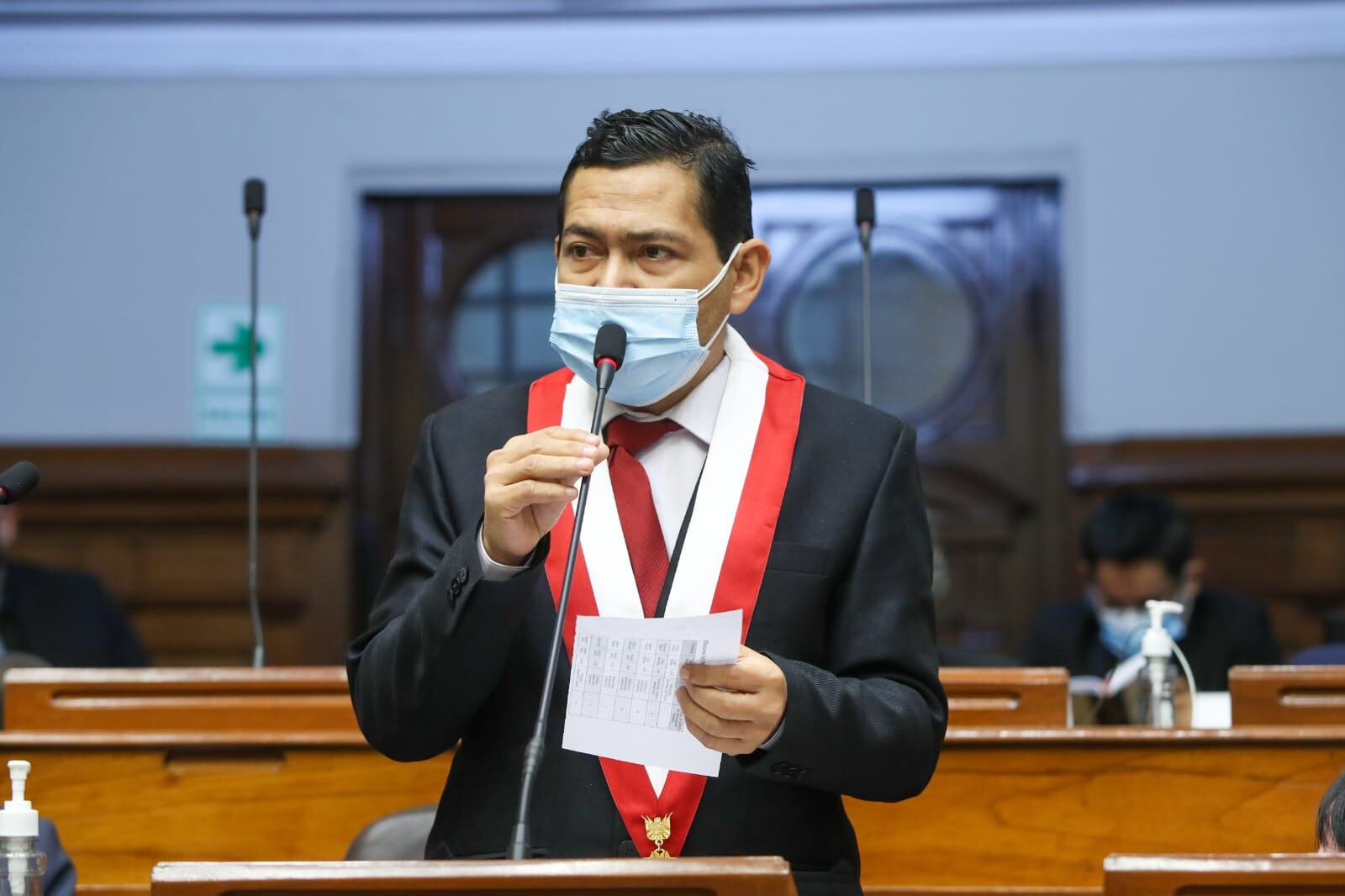 Congresista Hitler Saavedra. Foto: Congreso