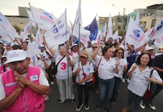 Debate electoral JNE: simpatizantes se concentran fuera del Centro de Convenciones en primer día (FOTOS)