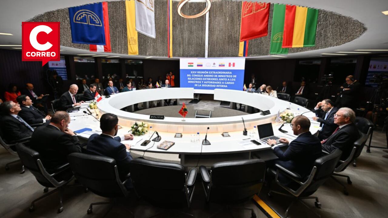 Consejo Andino coordina plan de acción contra crimen trasnacional en la región. Foto: Cancillería / X