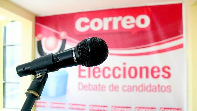 Correo organiza debate de candidatos a Huancayo y la región