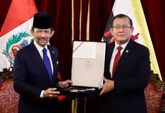 Congreso de la República condecoró al sultán de Brunéi en su visita oficial a Perú