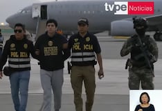 “Jhonsson Pulpo” ya está en Lima: Presunto cabecilla de “Los Pulpos” fue trasladado bajo fuerte custodia