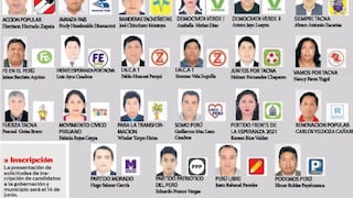 Tacna: 22 precandidatos ansían llegar al sillón de la Municipalidad Provincial