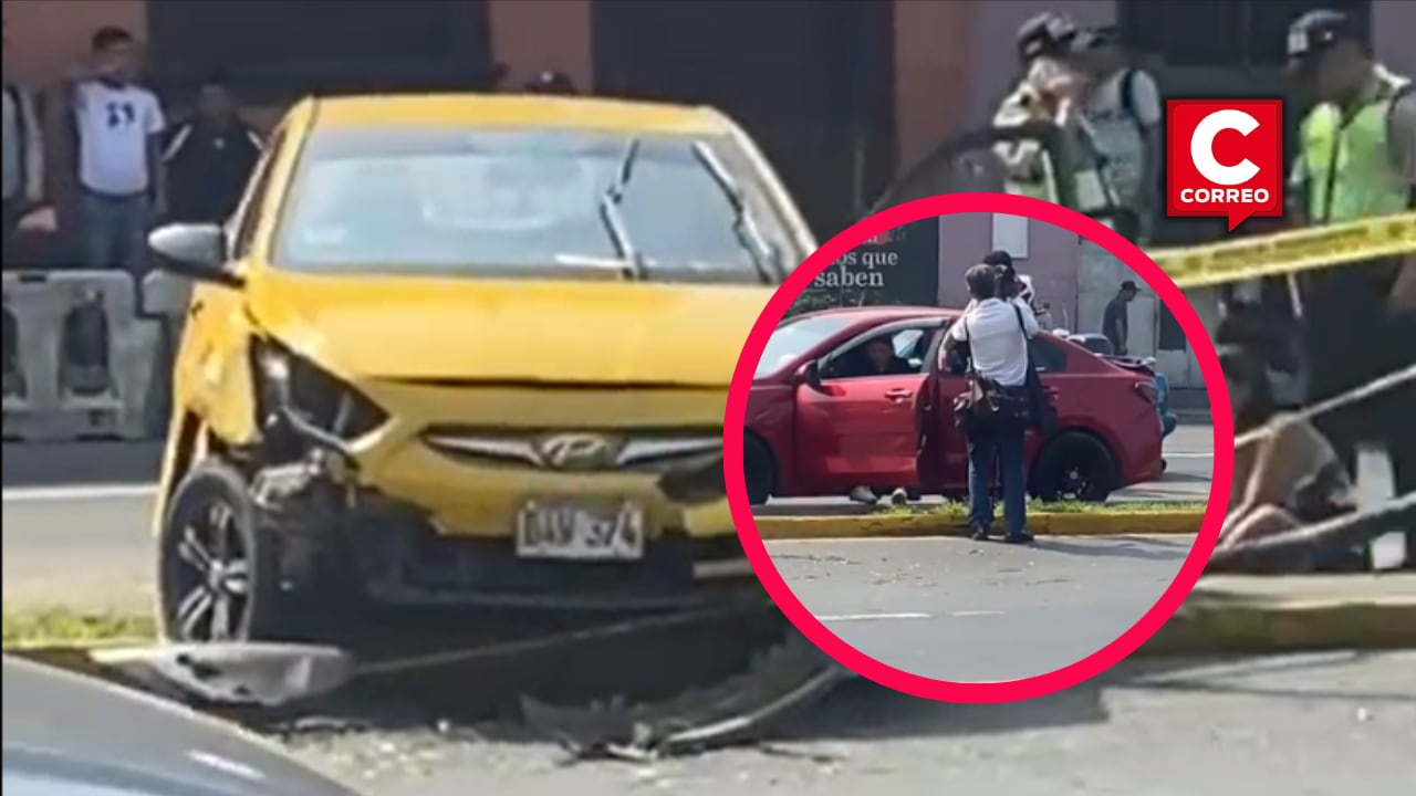 El impacto se registró en plena vía y movilizó a efectivos policiales, quienes acordonaron la zona.