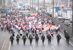 Comerciantes de mercado Unicachi, ferreteros y bodegueros marchan por la Panamericana Norte (FOTOS)