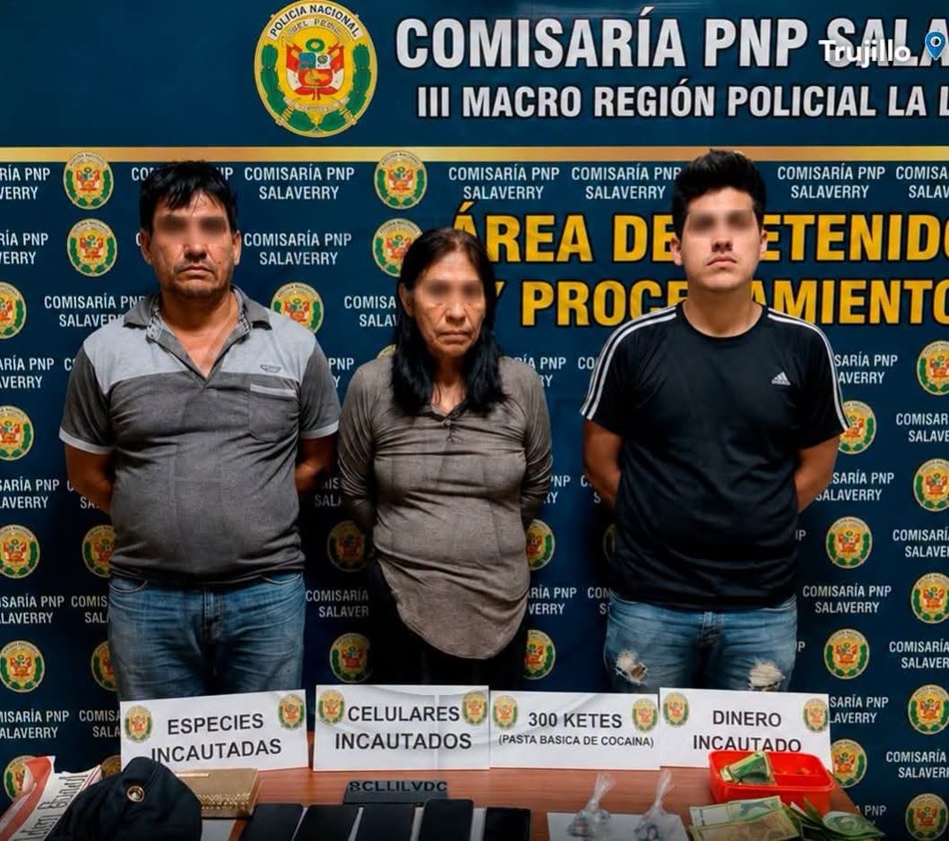 La Policía allanó una vivienda e incautó cientos de envoltorios con PBC listos para su venta.