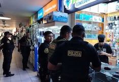 Chincha: ejecutan operativo para prevenir compra y venta de celulares robados