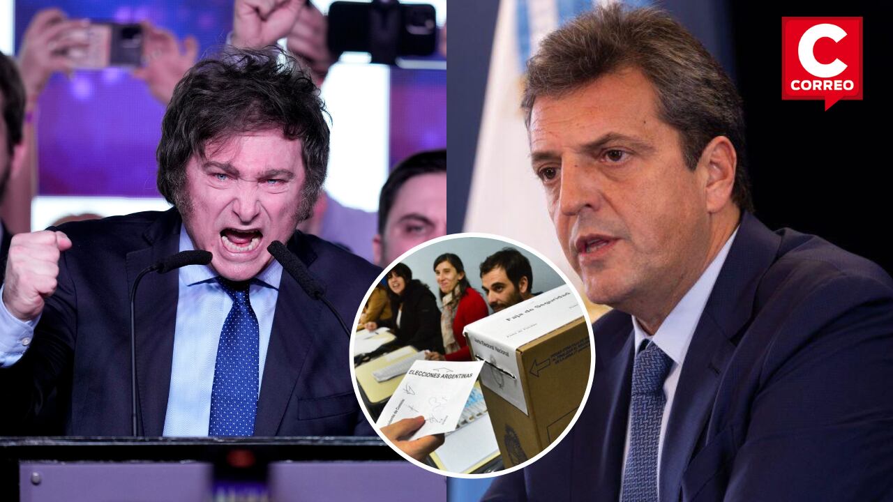 Sergio Massa y Javier Milei pasan a segunda vuelta