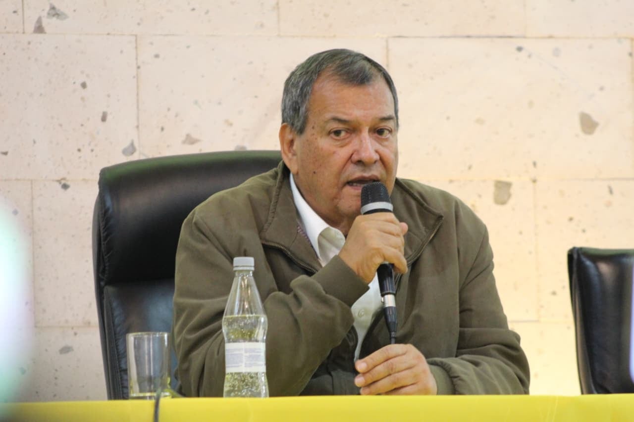 Presidente del Partido del Buen Gobierno, Jorge Nieto Montesinos, estuvo en Arequipa. (Foto: Álvaro Figueroa/@photo.gec)