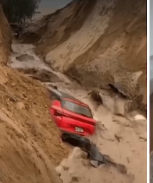 Las lluvias activaron quebradas y provocaron el desplazamiento de lodo y piedras sobre la vía. Equipos de emergencia llegaron al sector y las autoridades recomendaron evitar el tramo afectado. (Imágenes de América Noticias)