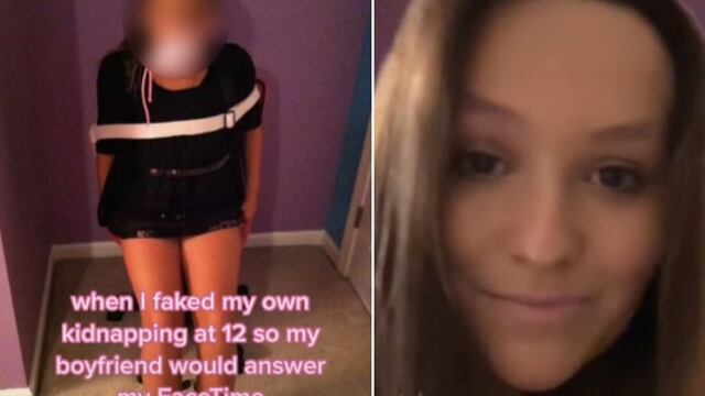 Con 12 años, fingió su secuestro para que su pareja le responda una videollamada