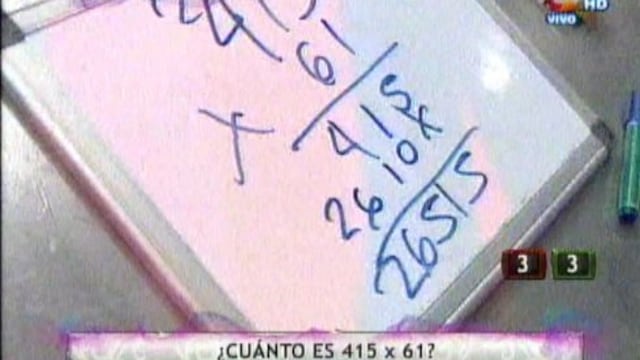Alejandra Baigorria pasó vergüenza por no saber multiplicar