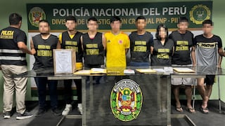 Caen ocho colombianos con dinamita y municiones en Piura
