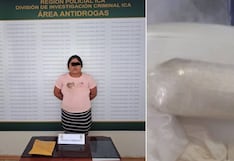Ica: 12 años de cárcel contra mujer que intentó ingresar droga en un preservativo, al penal de Cachiche