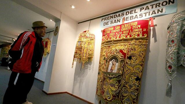 Reliquias del Patrón San Sebastián son expuestas en Cusco (VIDEO-FOTOS)