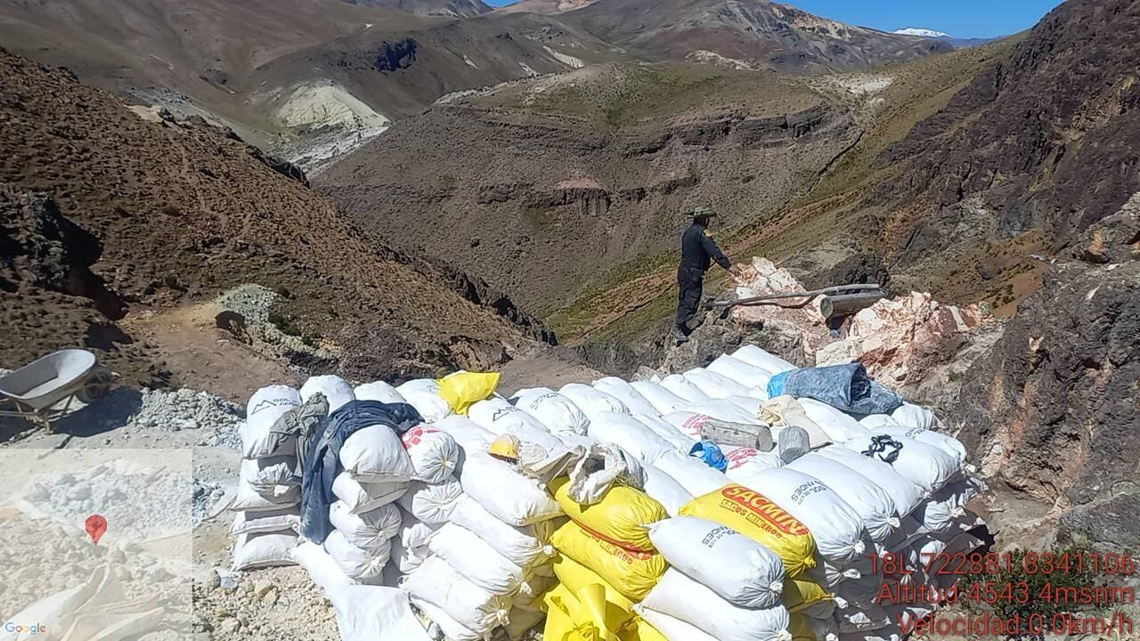 Fiscalía y PNP intervienen campamento minero ilegal en La Unión, en Arequipa. Foto: Fiscalía.