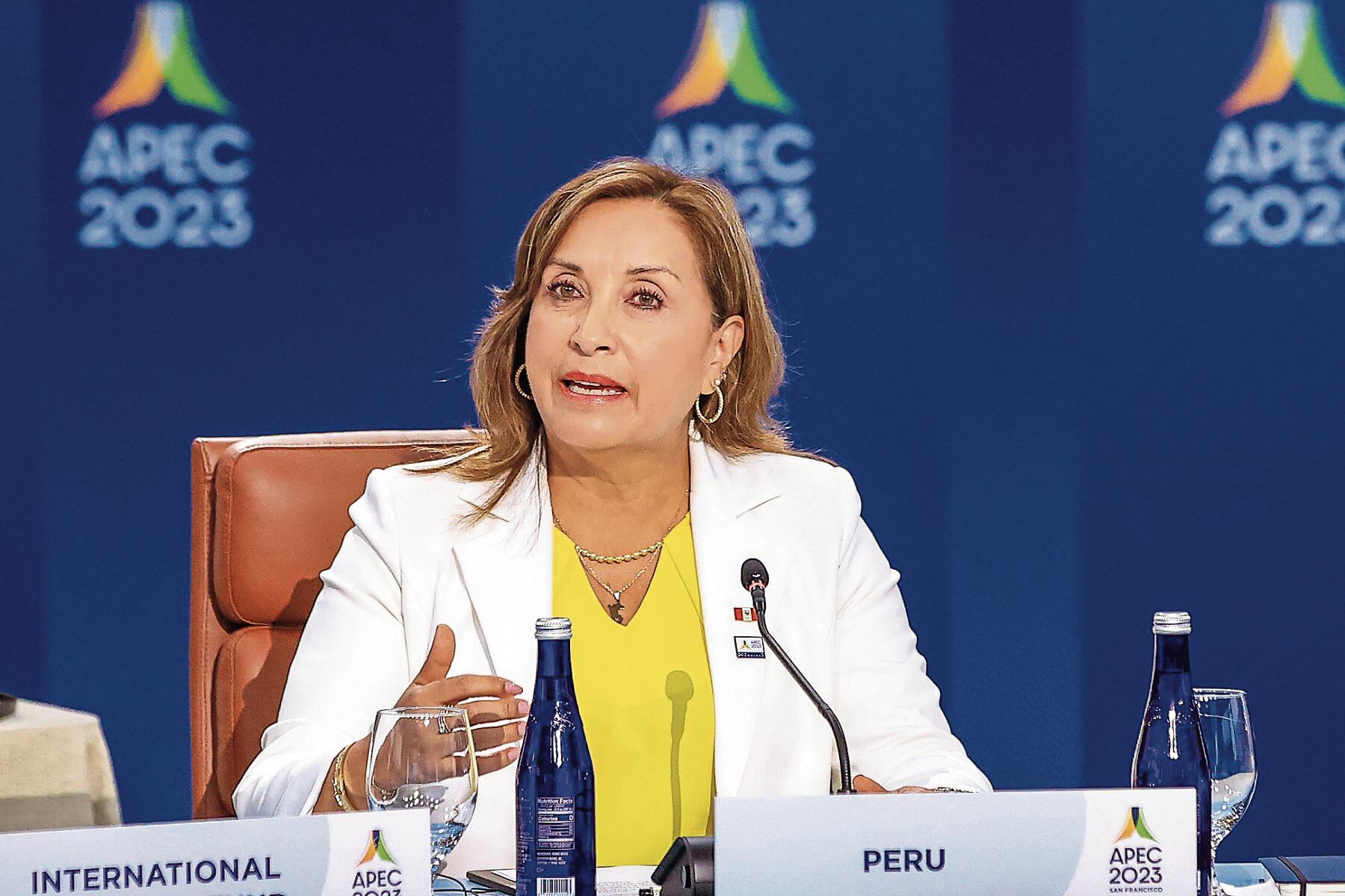 Presidenta de Perú, Dina Boluarte. Foto: GEC.