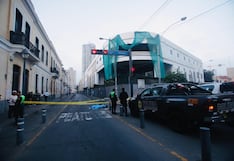 Hombre muere atropellado en el Centro de Lima y conductor se da a la fuga