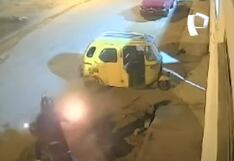 Extorsionadores detonan explosivo en mototaxi de profesor de vóley en San Juan de Miraflores