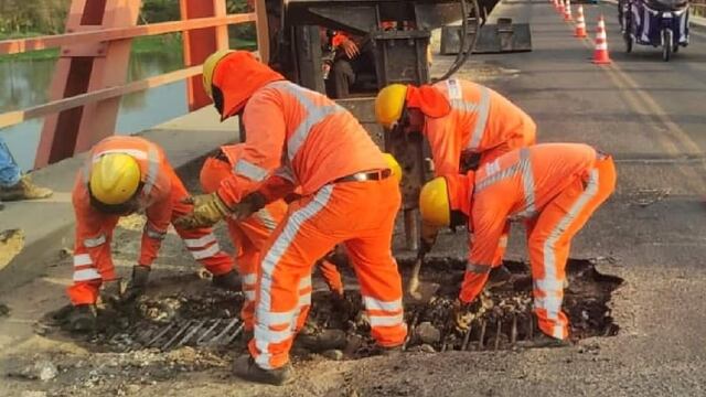 Sullana: Realizan trabajos de mantenimiento en Puente Nuevo