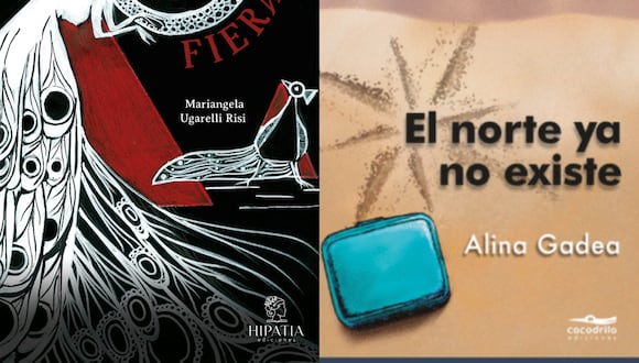 Las portadas de los libros "Fieras" y "El norte ya no existe" (Foto: Hipatia / Cocodrilo)