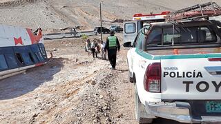 Municipio de Majes en la mira por contrato de bus informal que se despistó en carretera