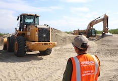 Descolmatan el río Piura para reducir riesgos de eventuales desbordes durante las lluvias