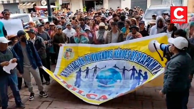 Huancayo: pobladores de Chilca Alta exigen agua y desagüe (VIDEO)