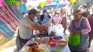 Preparan gigantesca “fiambrada” en la Feria del Altiplano en Tacna