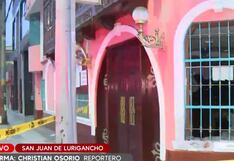 Explosión frente a restaurante en SJL refuerza temor por extorsiones