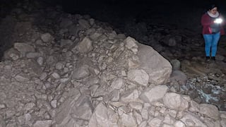 Lluvias en Arequipa: Derrumbe bloquea vía Huambo-Canco-Ayo en Caylloma
