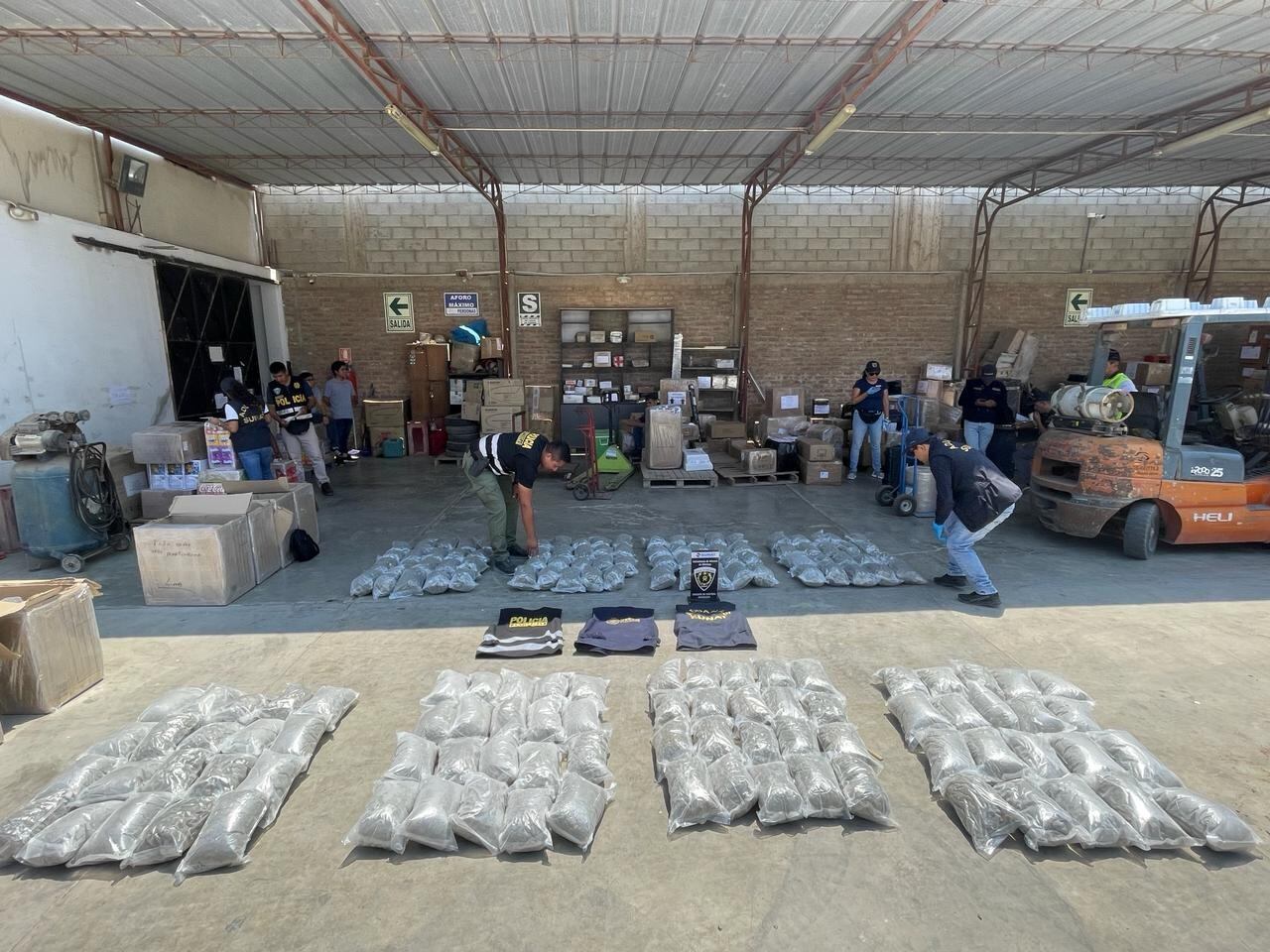 Pretendieron enviar droga como encomienda hacia la ciudad de Lima.