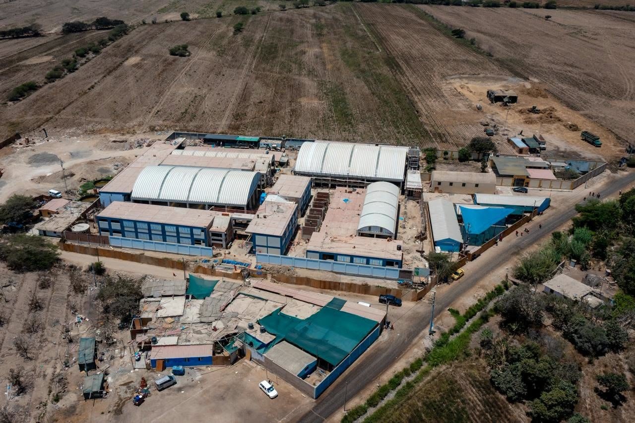 Pisco: institución educativa José Gabriel Aguilar alcanza el 70% de avance en su reconstrucción