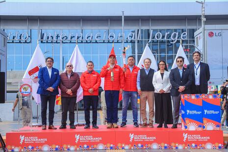 Juegos Bolivarianos Ayacucho -Lima: Llama Bolivariana ya está en Perú