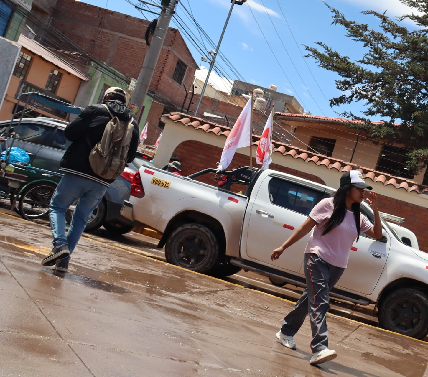 Regidora de Majes también habría viajado para actividad. Foto: GEC.