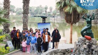 Niños del coro sinfónico de Salas disfrutaron de un paseo turístico en la ciudad de Ica
