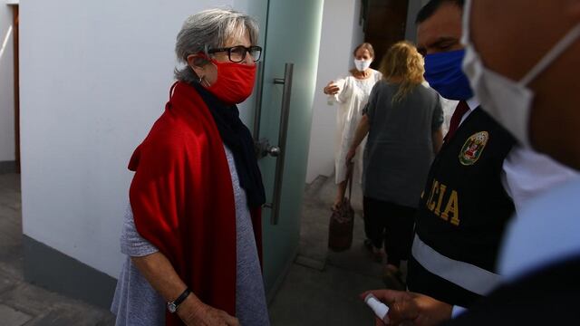 Susana Villarán abandona el penal Anexo de Mujeres de Chorrillos