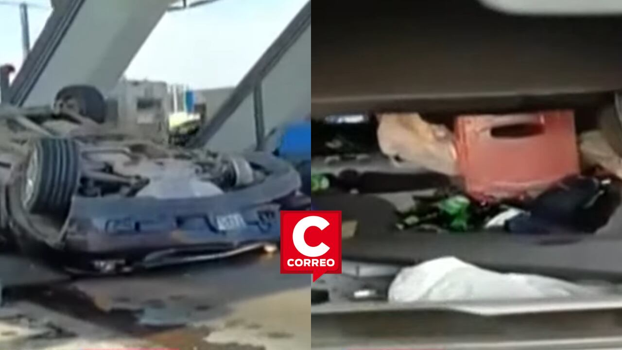 Alcalde de Puente Piedra sufre accidente de tránsito en la Panamericana Norte.