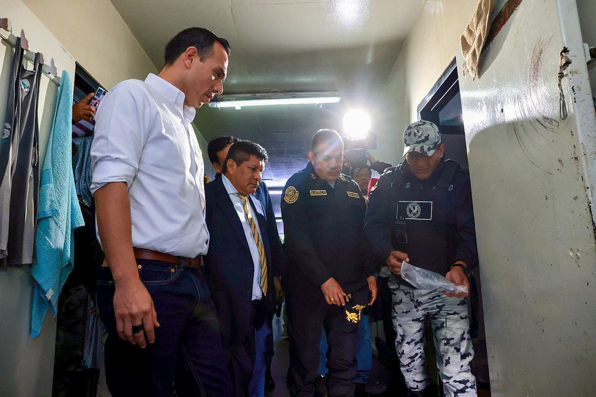 Herbert Caller cuestionó la gestión del presidente José Jerí en la lucha contra la inseguridad ciudadana. (Foto: Presidencia / INPE)